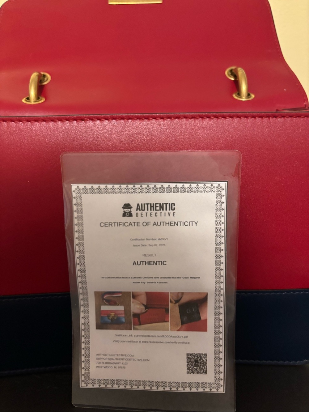Authentic Gucci Queen Margaret Shoulder bag and Matching Wallet - Picture 6 of 9